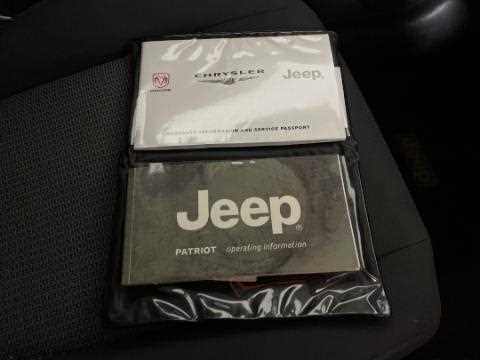 2009 jeep patriot owners manual