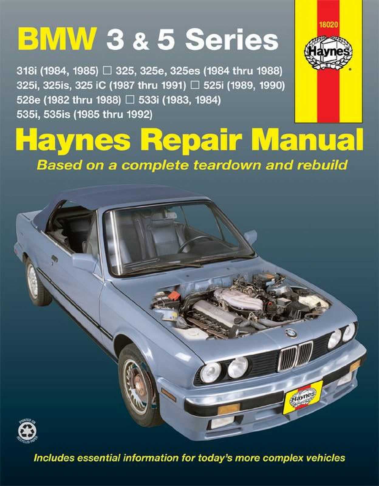 1993 bmw 525i owners manual