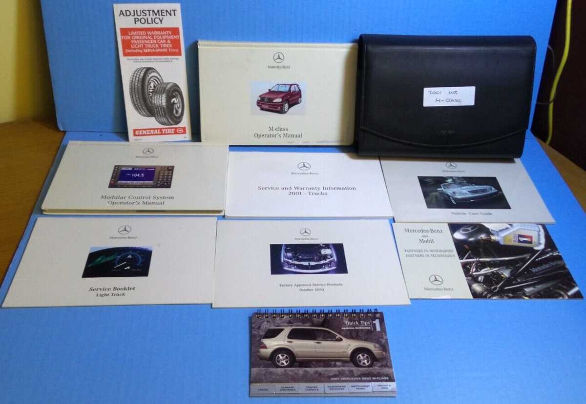 2000 mercedes ml430 owners manual