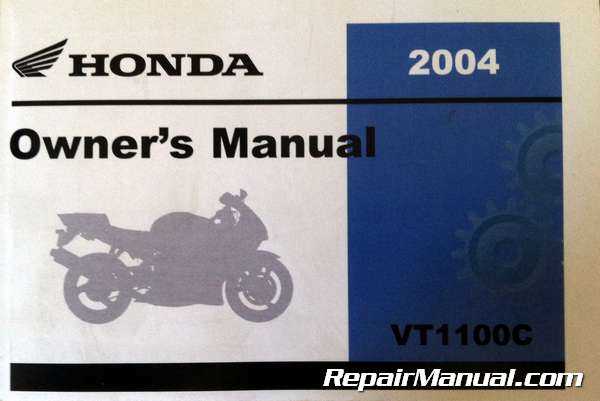 2004 honda shadow spirit 1100 owners manual