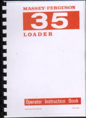 massey ferguson 35 owners manual