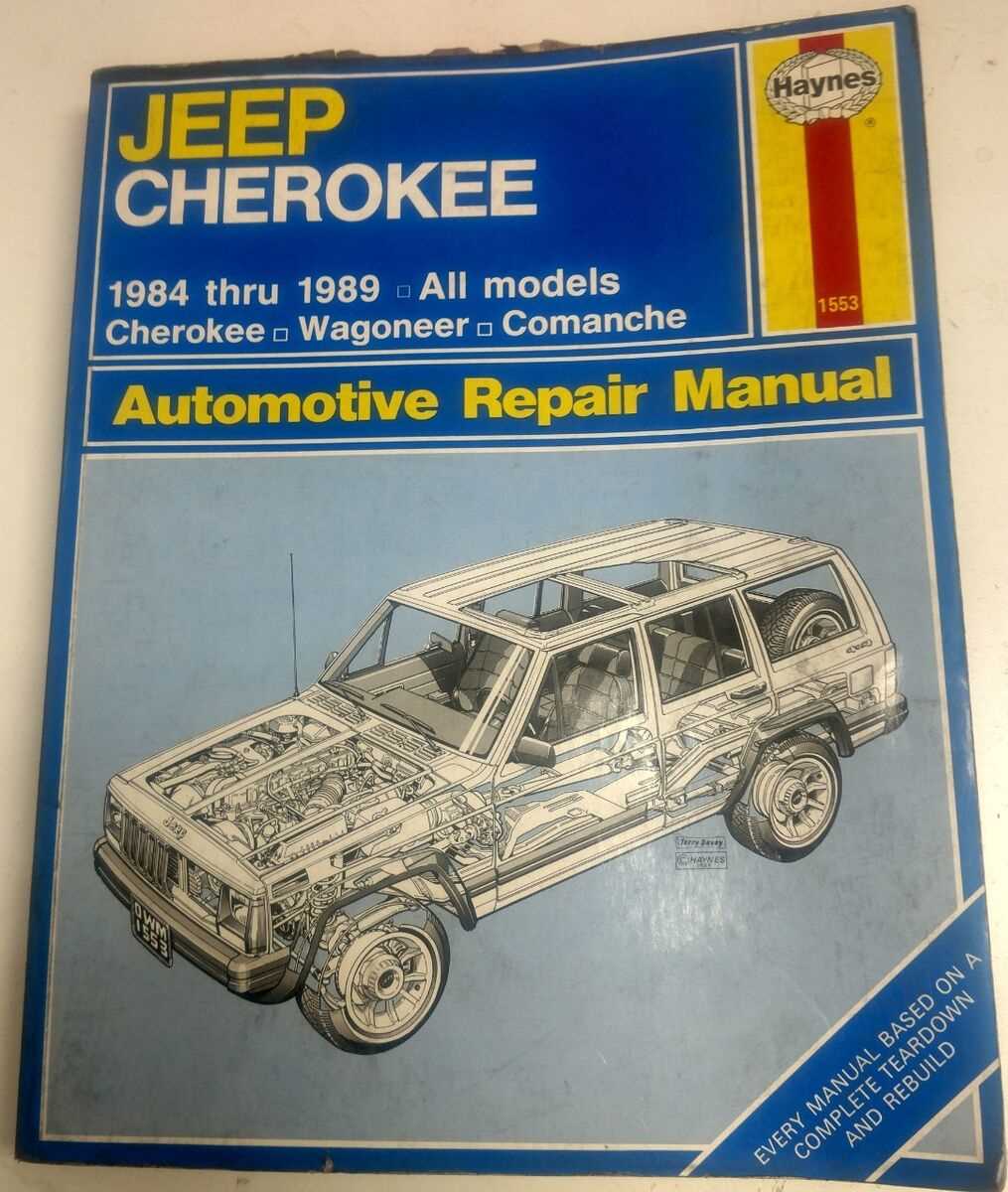 jeep cherokee xj owners manual