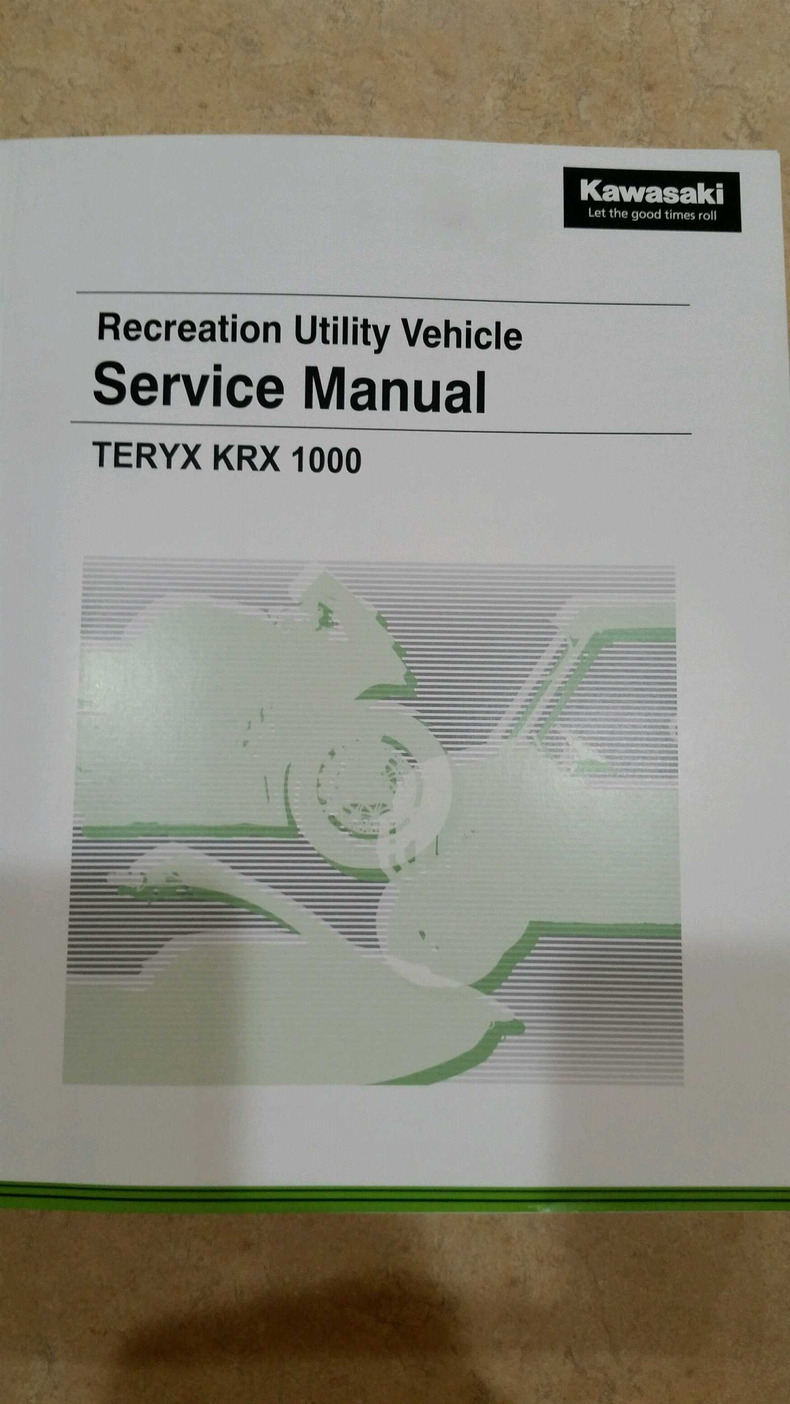 kawasaki krx 1000 owners manual