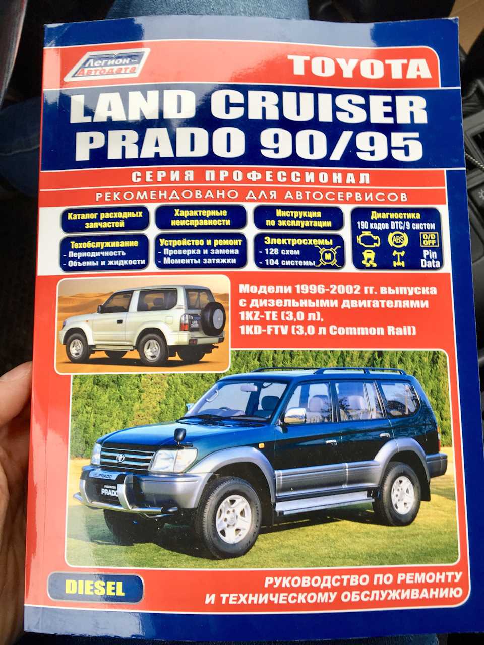 1999 toyota land cruiser owners manual