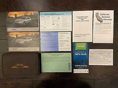 jeep cherokee owners manual 2019