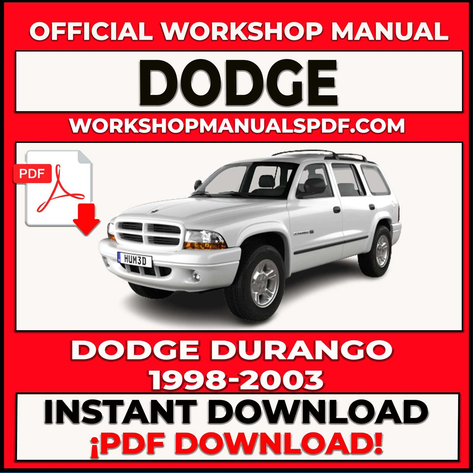 1998 dodge durango owners manual