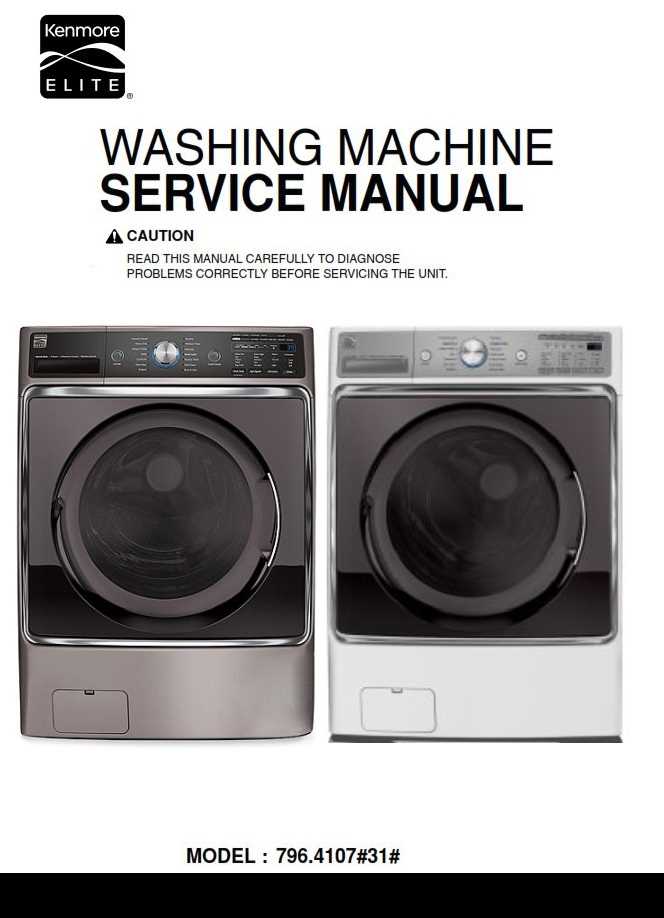 kenmore front load washer owners manual