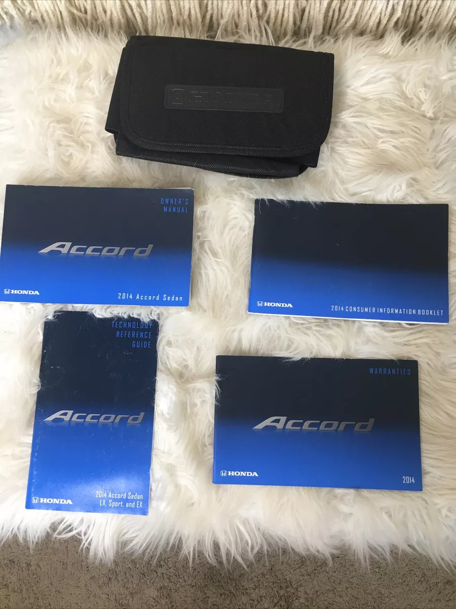 2014 honda accord owners manual