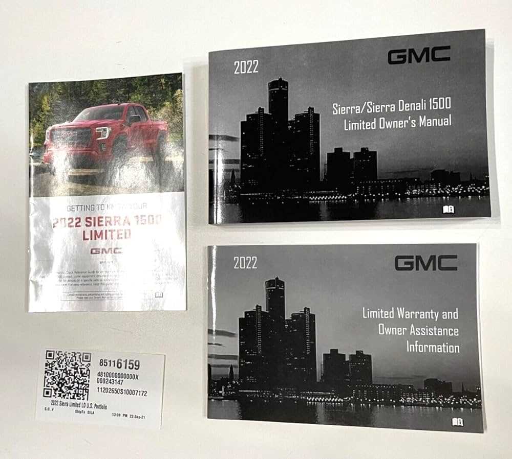 2022 gmc sierra 1500 owners manual