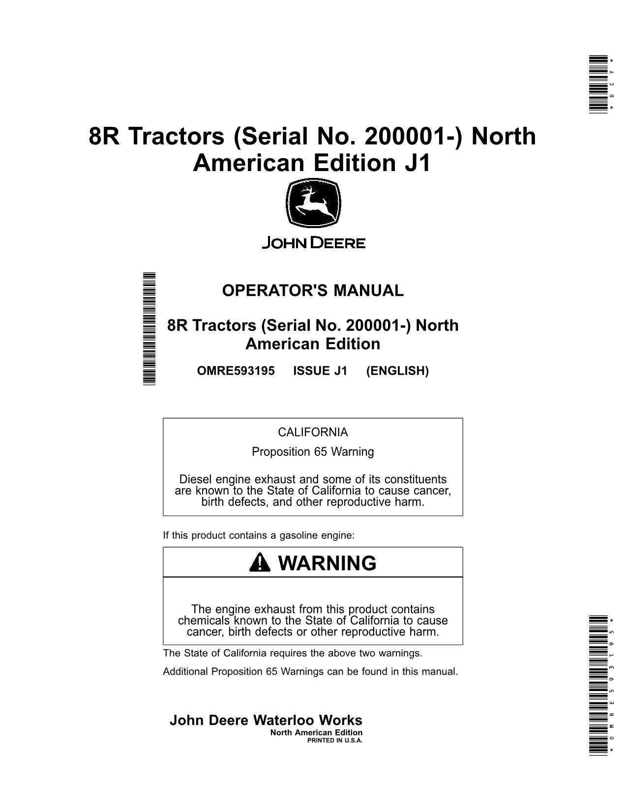 john deere owners manuals online