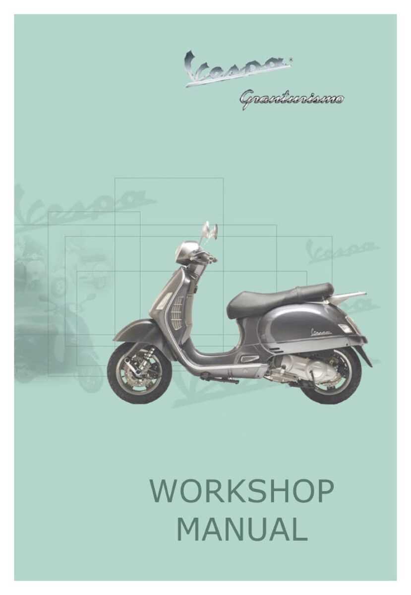 vespa et4 owners manual