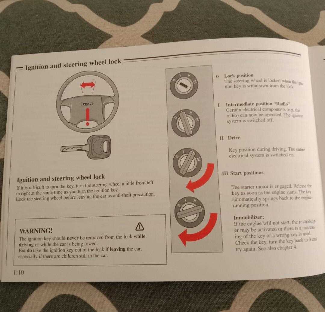 volvo s40 owners manual