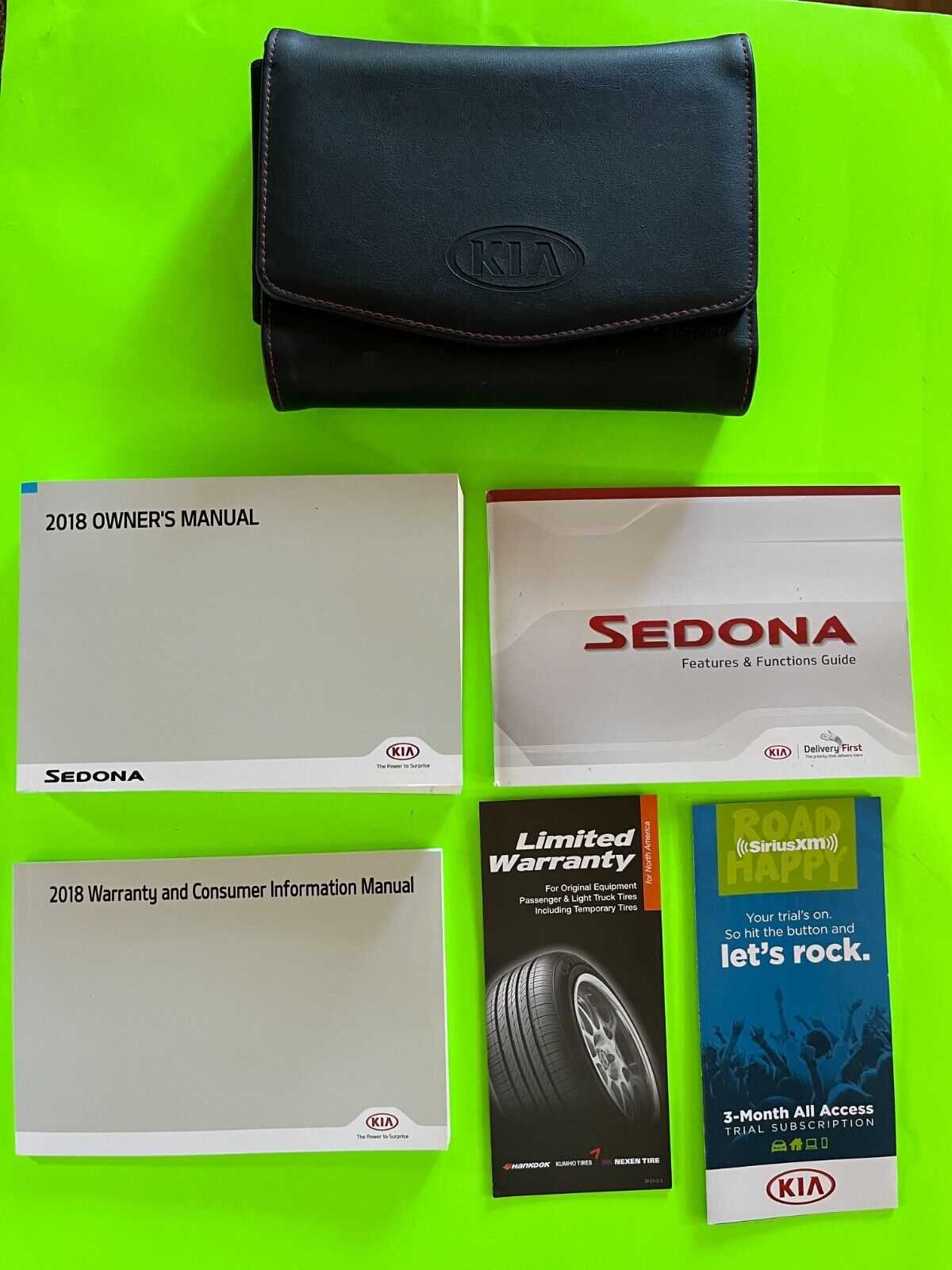 2016 kia sedona owners manual