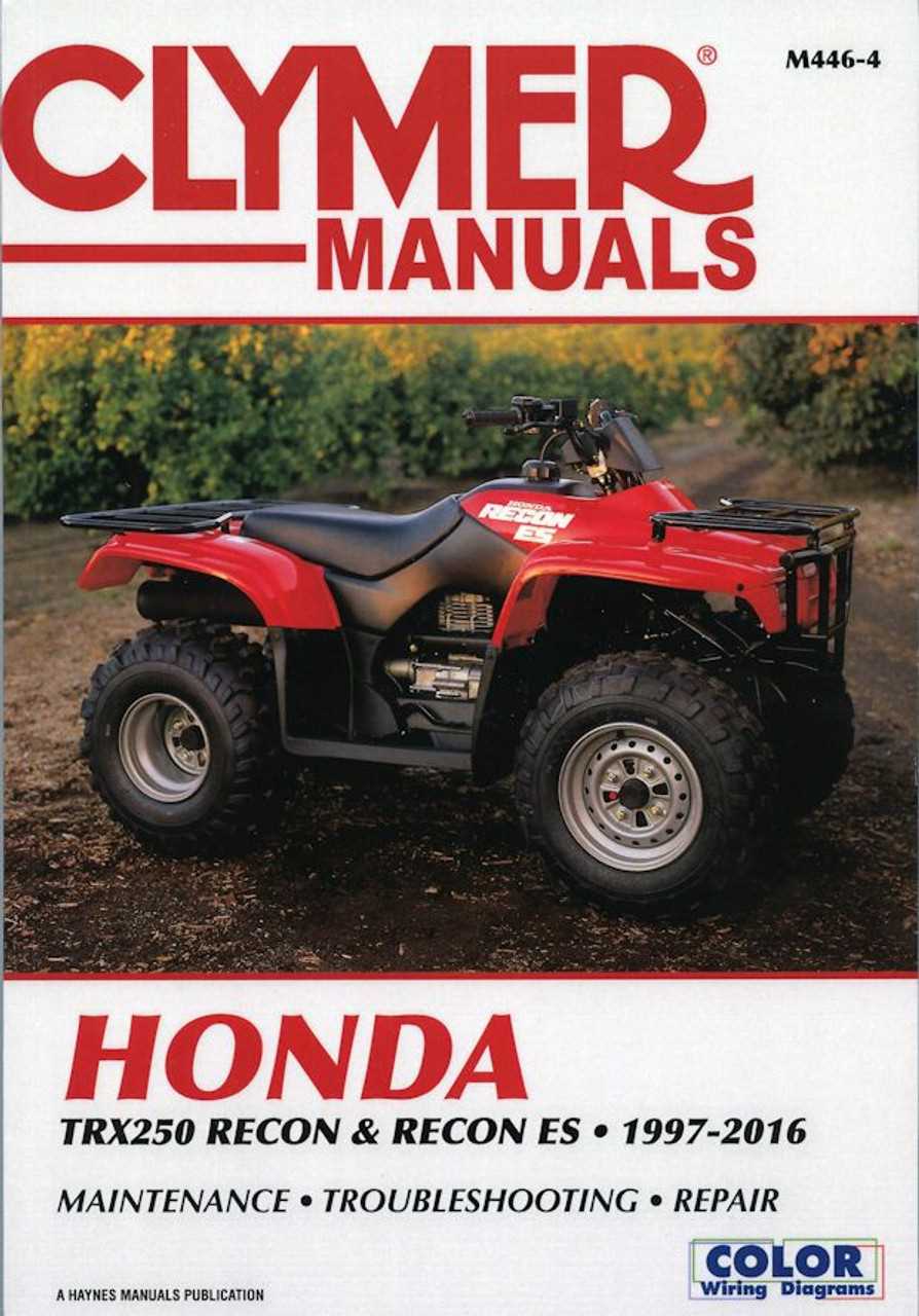 2007 honda rancher owners manual