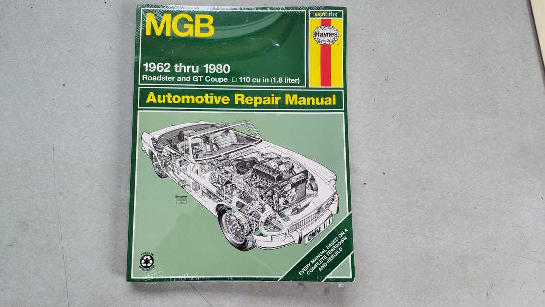 1972 mgb owners manual