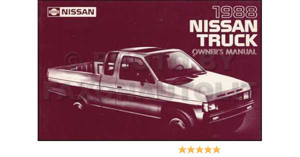 nissan d21 owners manual