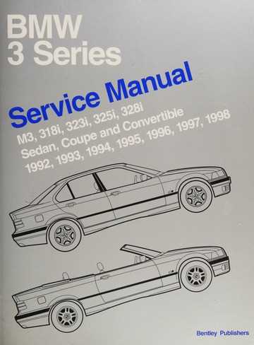 1997 bmw 318i owners manual