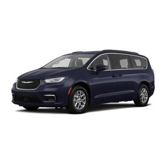 2020 chrysler pacifica hybrid owners manual