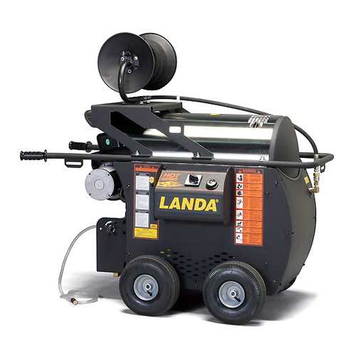 landa pressure washer owners manual