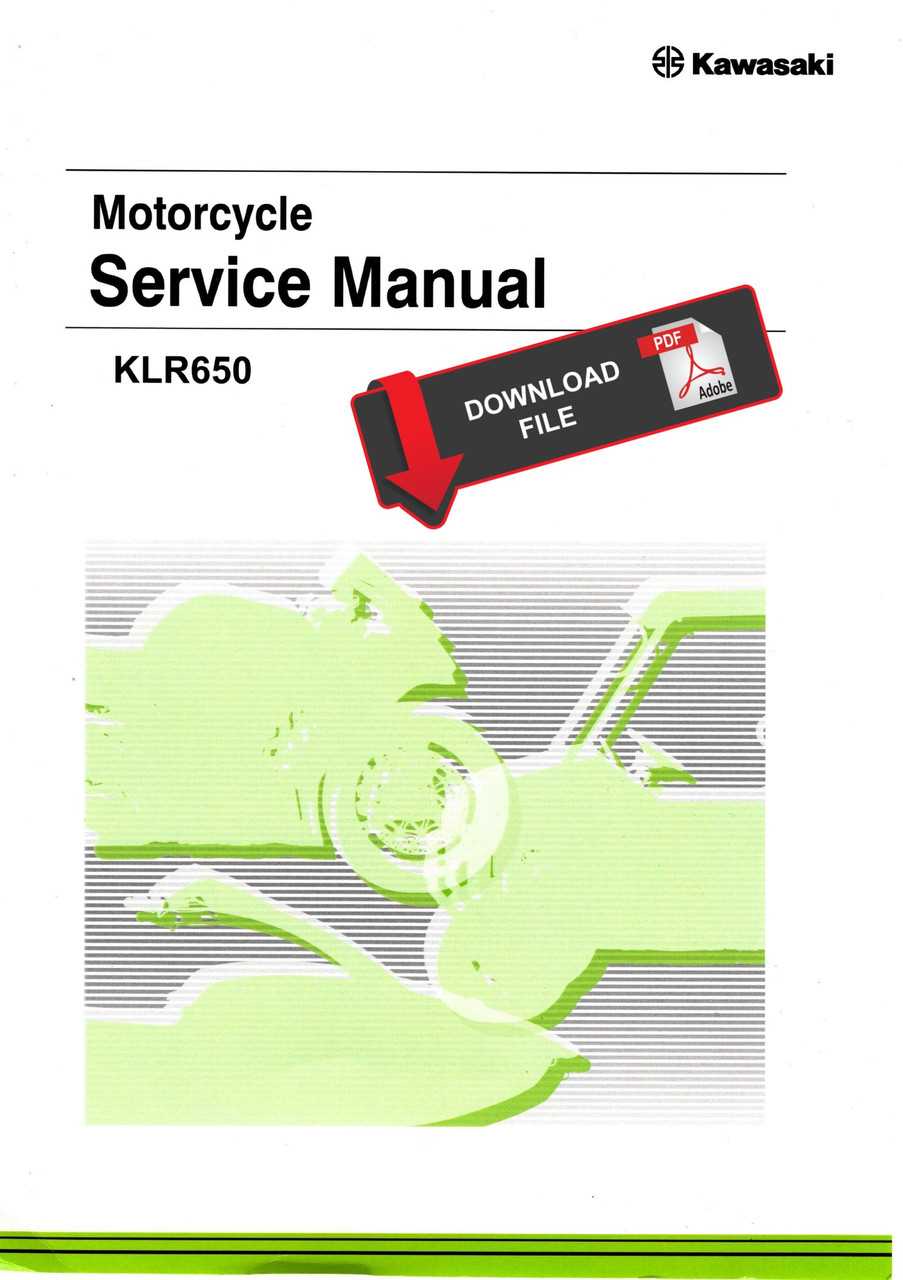 2009 kawasaki klr 650 owners manual