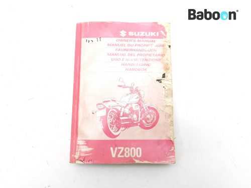 1999 suzuki marauder vz800 owners manual