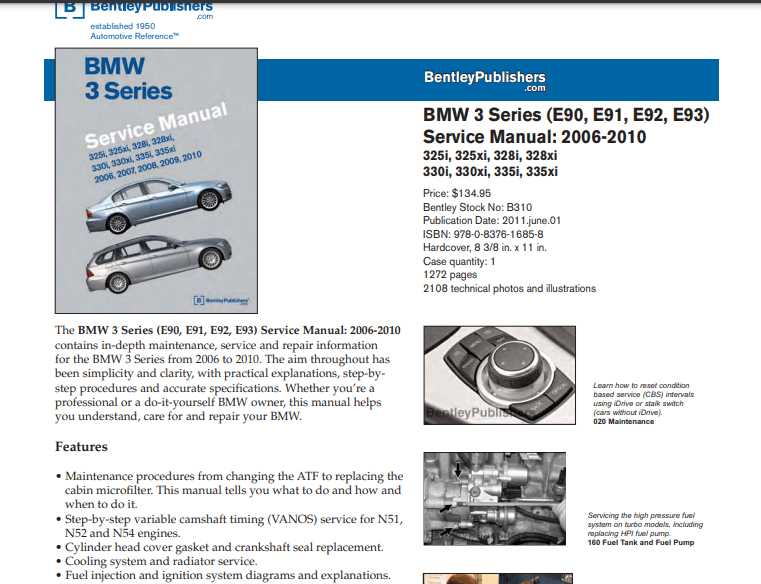 1994 bmw 325i owners manual