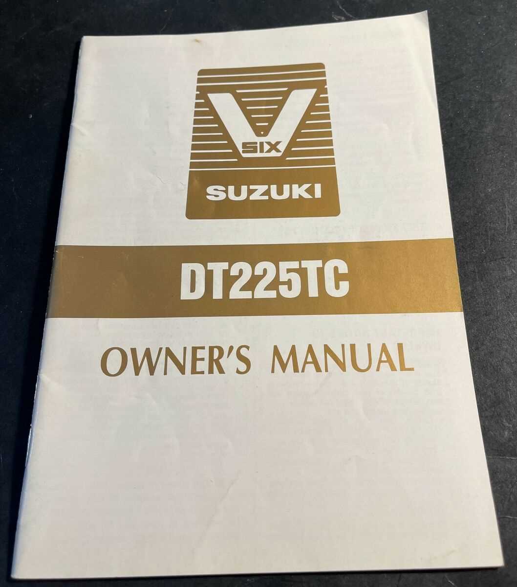 suzuki df115 owners manual