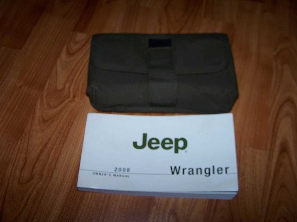 2008 jeep wrangler owners manual