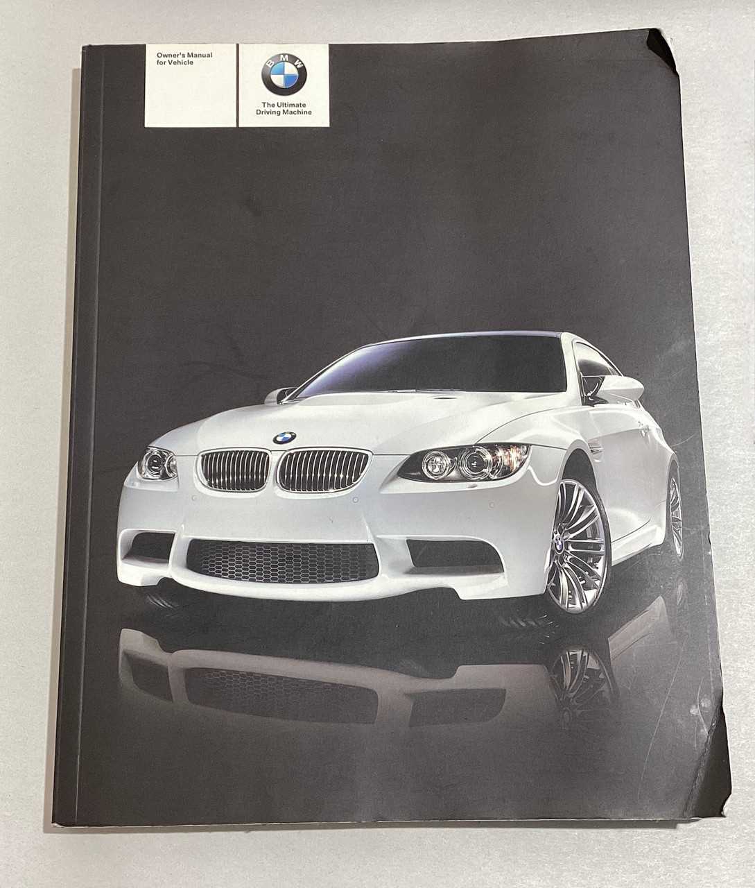 bmw e93 owners manual