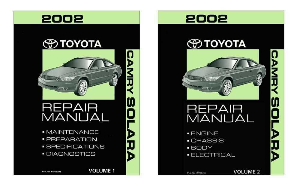 2002 toyota solara owners manual