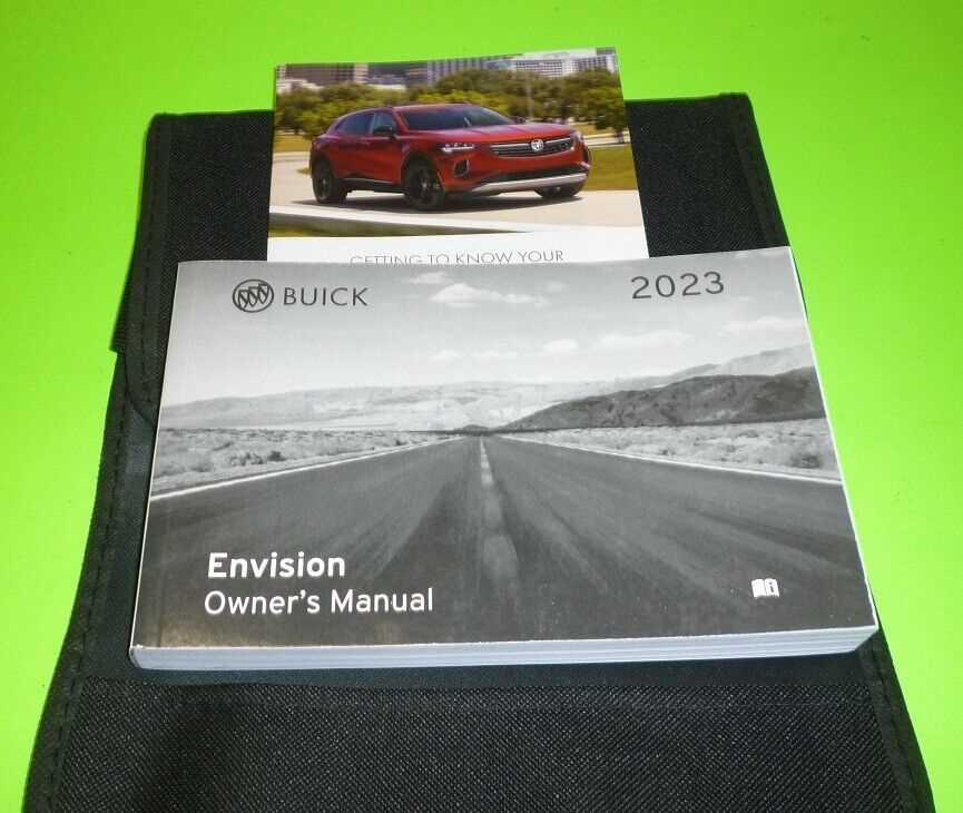 2023 buick envision avenir owners manual