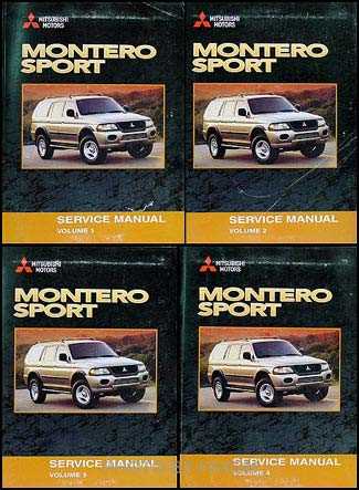 1997 mitsubishi montero sport owners manual