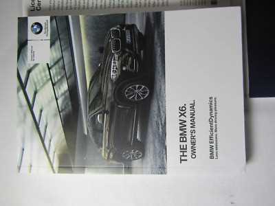 2017 bmw x6 owners manual