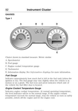 1993 ford mustang owners manual