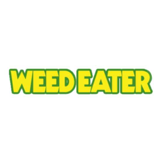 weed eater owners manual