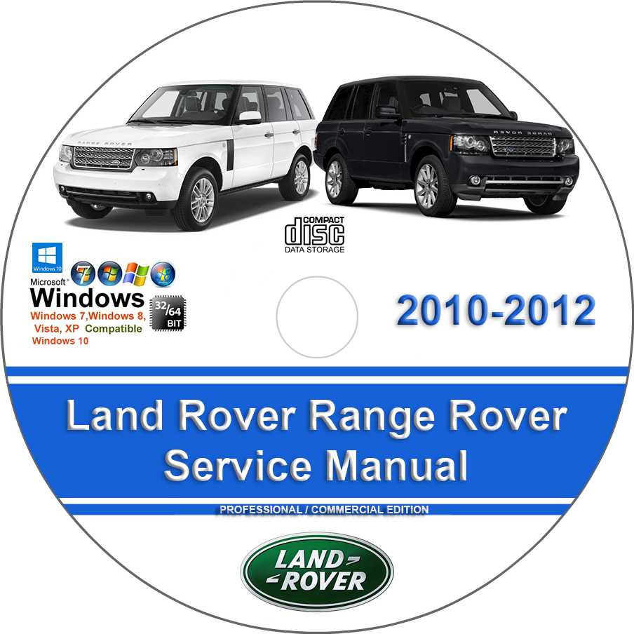 2010 range rover owners manual