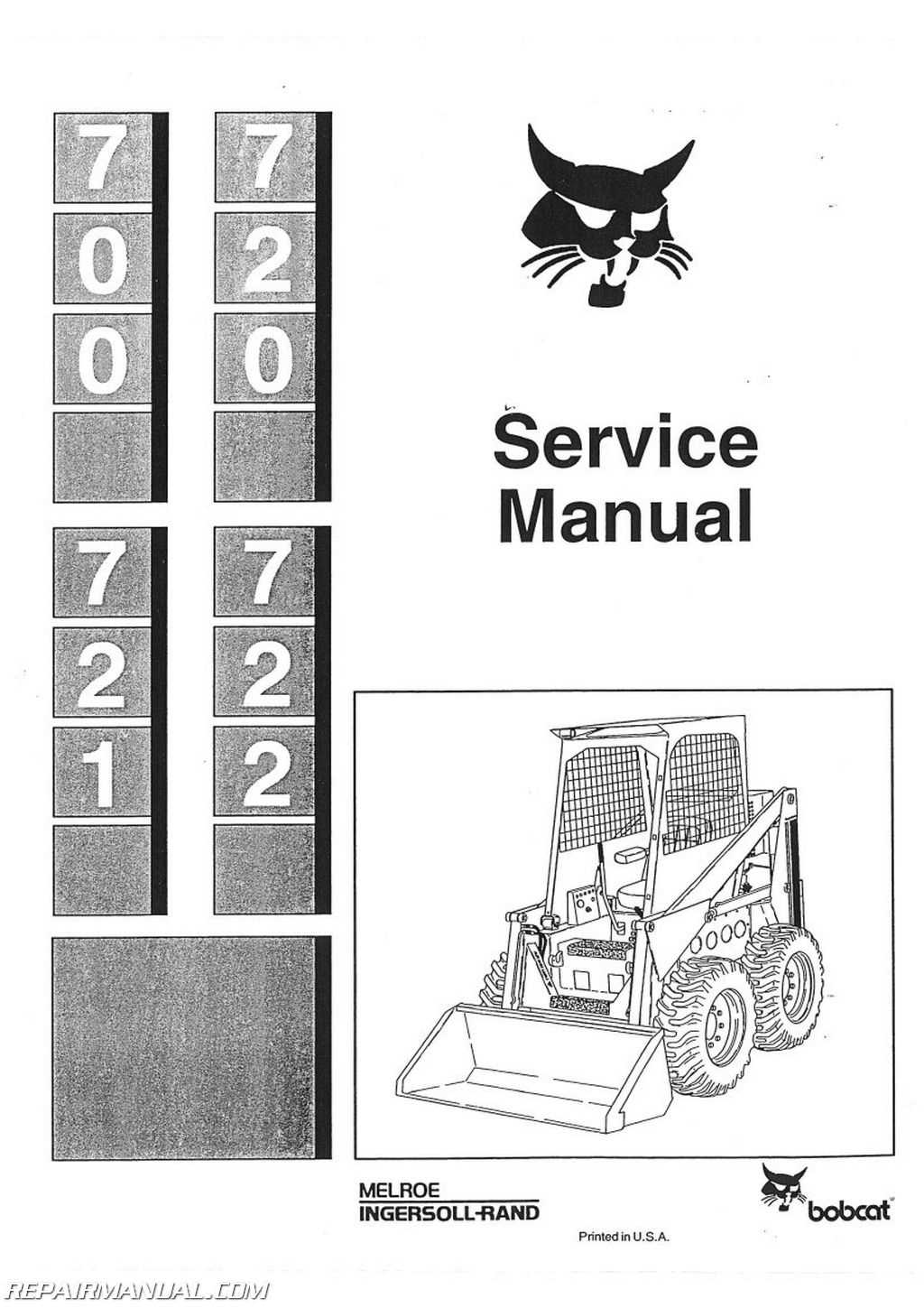 bobcat 753 owners manual