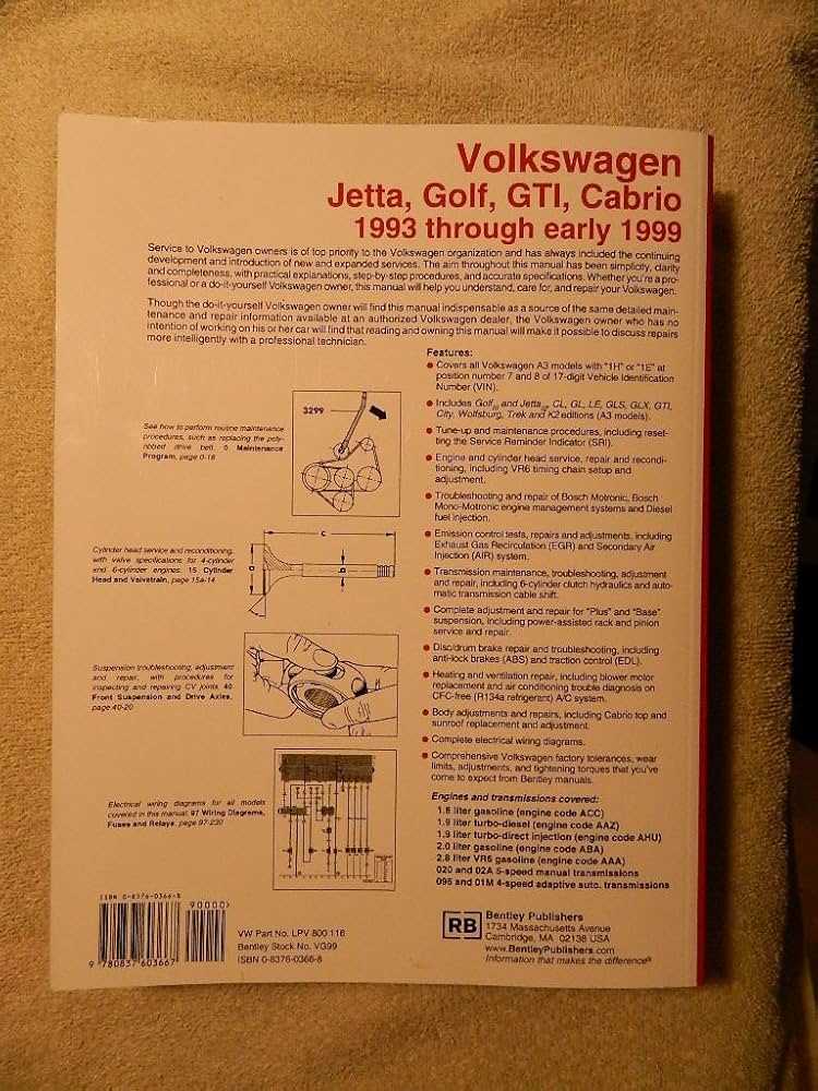 1999 volkswagen jetta owners manual