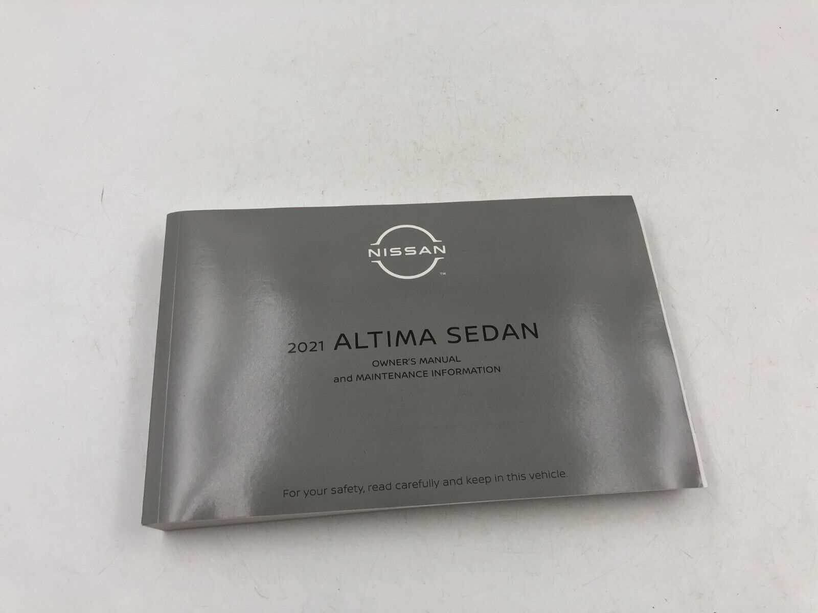 nissan altima 2021 owners manual