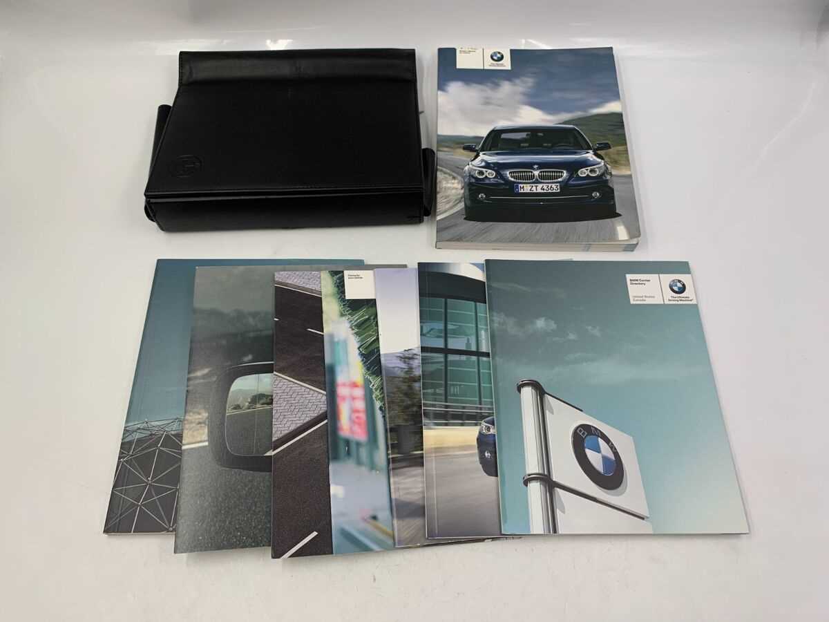 2008 bmw 5 series owners manual