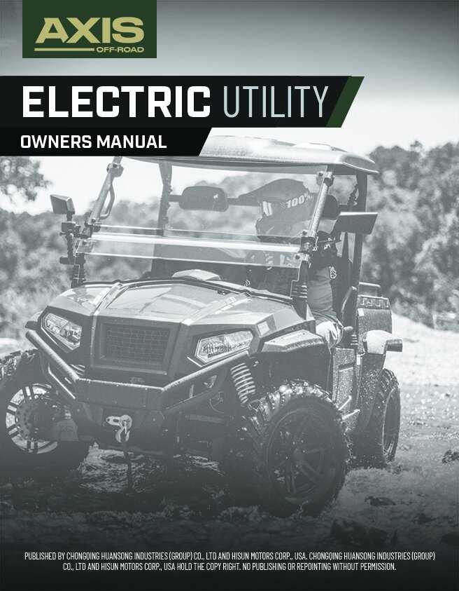 polaris ranger ev owners manual