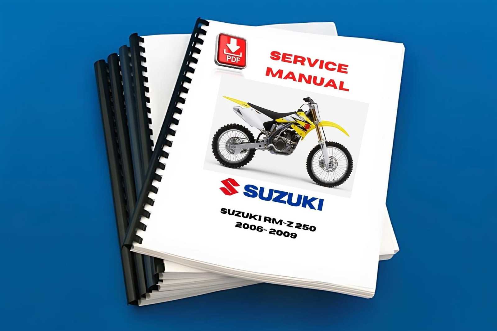 2007 suzuki rmz 250 owners manual