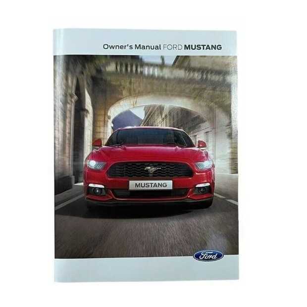 2015 mustang owners manual