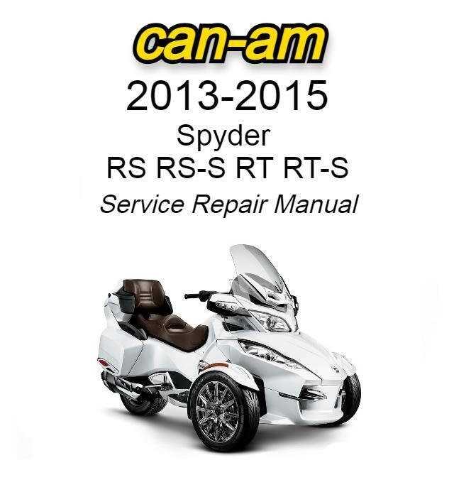 can am spyder owners manual