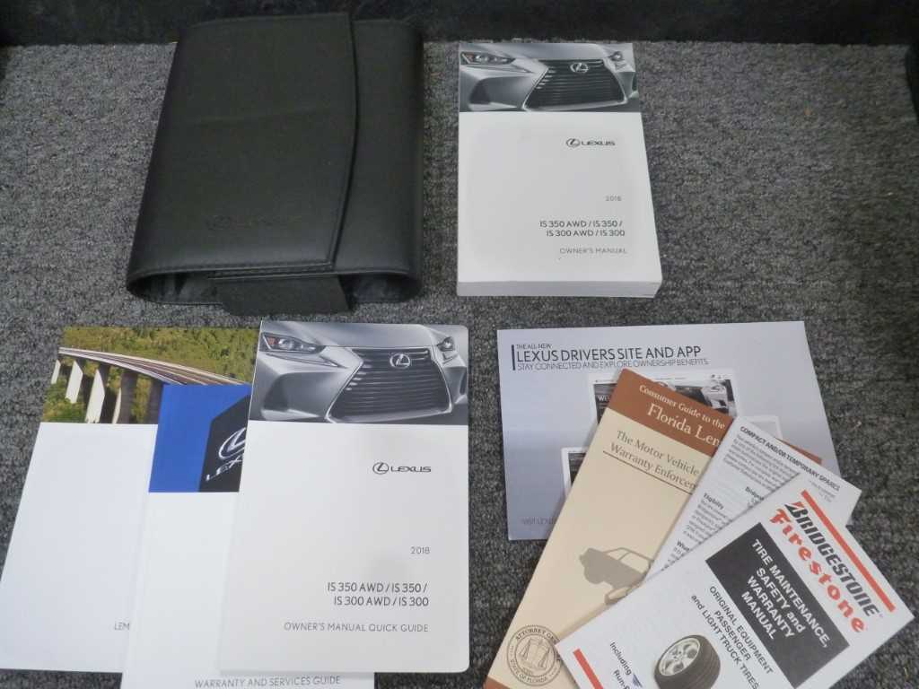 2010 lexus is 350 owners manual