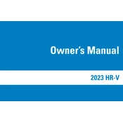 honda hrv owners manual 2023