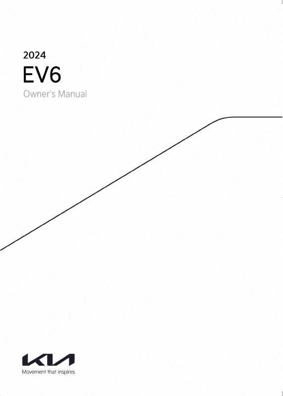 kia ev6 owners manual