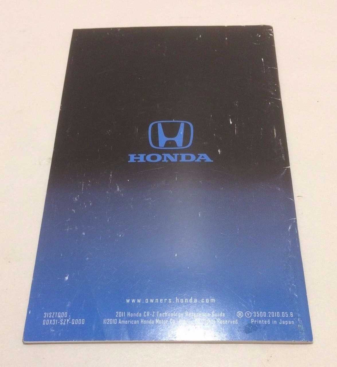 2010 honda accord owners manual