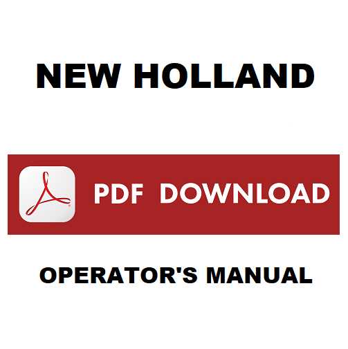 new holland c238 owners manual