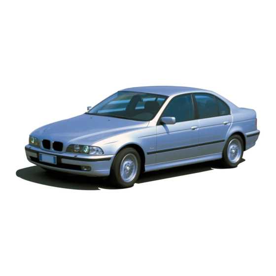 1999 bmw 528i owners manual